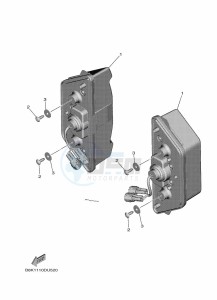 YXE850EN YXE85WPAL (BAN7) drawing TAILLIGHT