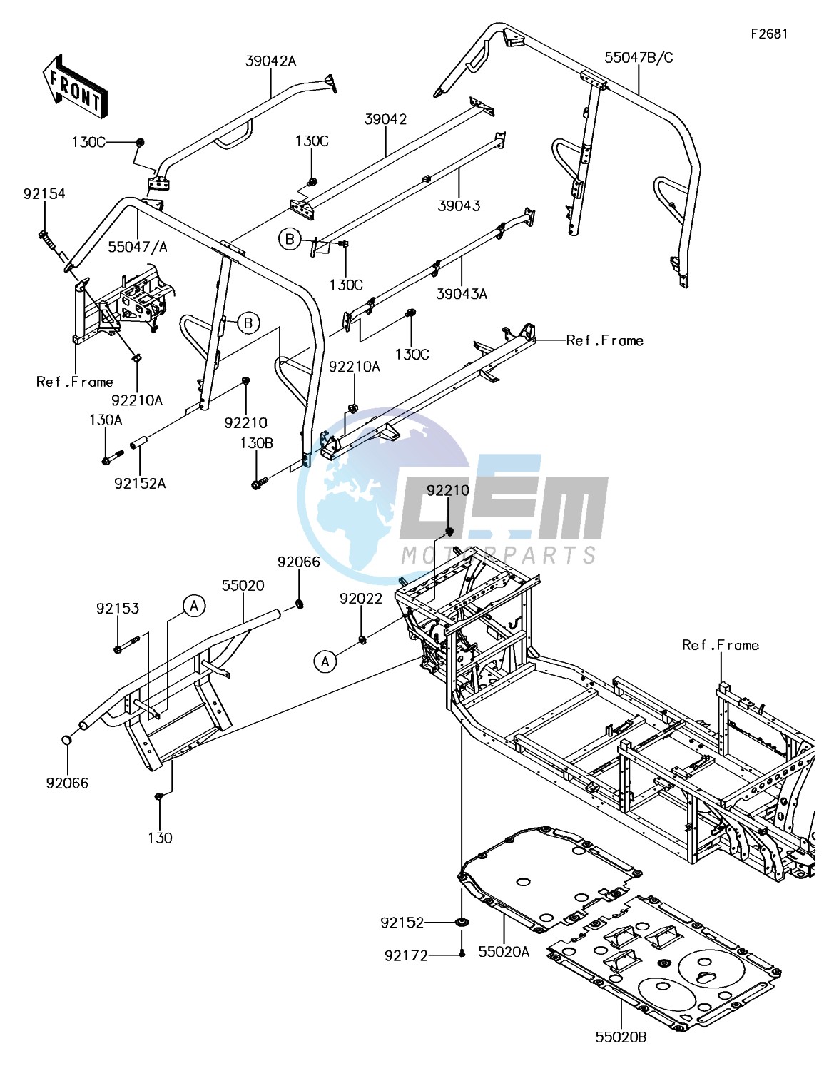 Guards/Cab Frame