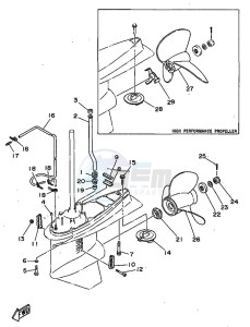 115C drawing PROPELLER-HOUSING-AND-TRANSMISSION