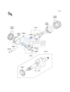 KAF 620 A6 [MULE 2510 4X4] (A6) [MULE 2510 4X4] drawing CRANKSHAFT_PISTON-- S- -