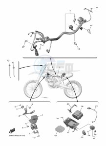 YZ450F (BHR2) drawing ELECTRICAL 2