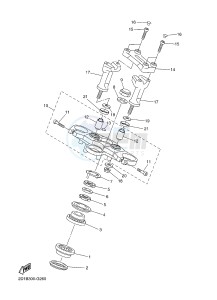 FZ1-N FZ1 (NAKED) 1000 (1ECA) drawing STEERING