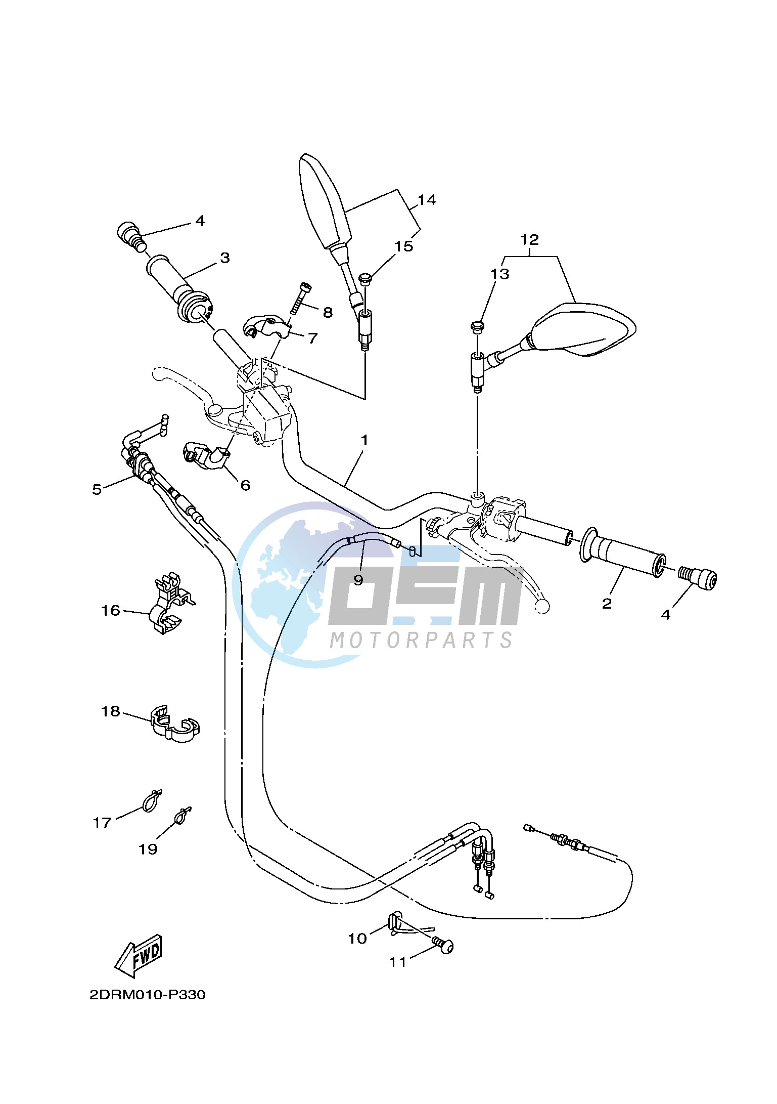 STEERING HANDLE & CABLE