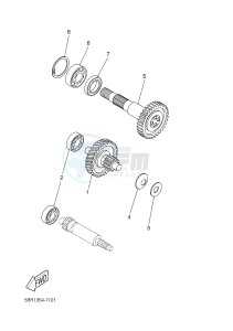 NS50N NITRO NAKED (1PL2 1PL2) drawing TRANSMISSION