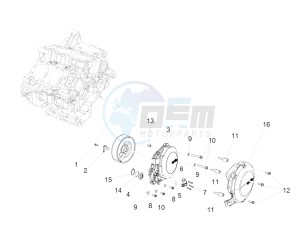 RSV4 1000 RACING FACTORY E4 ABS (NAFTA) drawing Flywheel cover