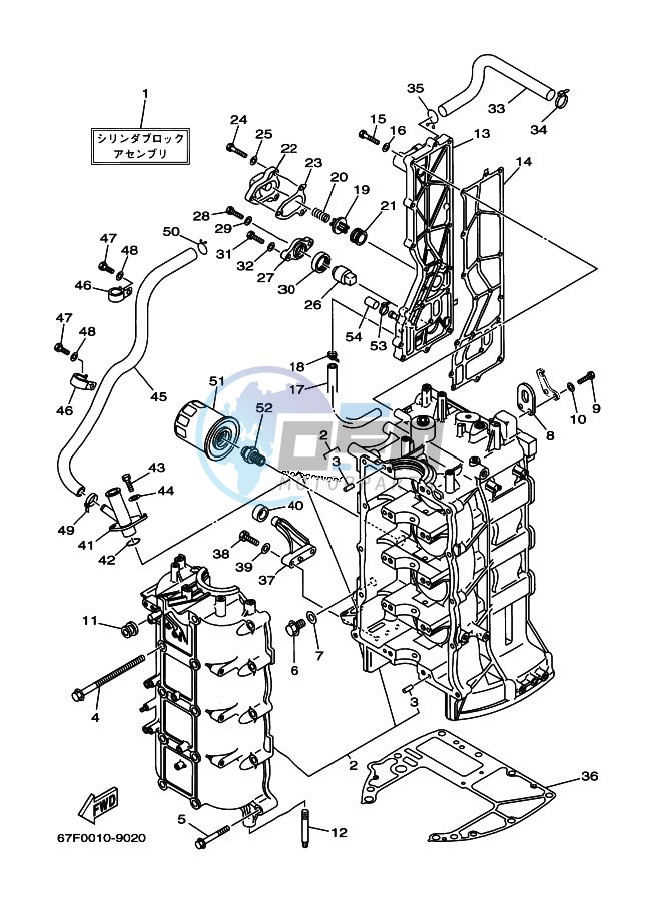 CYLINDER--CRANKCASE