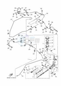 YXZ1000ET YXZ1000R SS (BASU) drawing MASTER CYLINDER