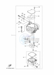 40XMHL drawing CARBURETOR