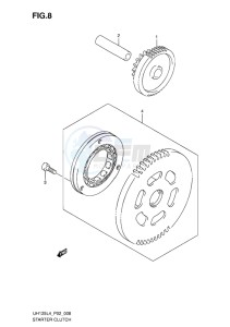 UH125 BURGMAN EU drawing STARTER CLUTCH