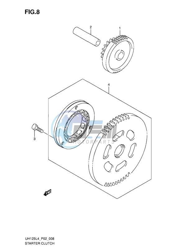 STARTER CLUTCH