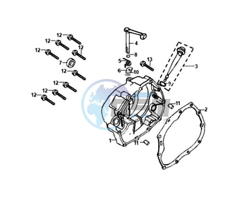 CRANKCASE COVER