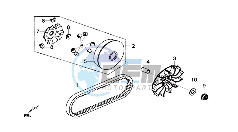 CLUTCH / V BELT