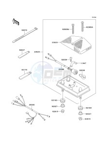 KDX 220 A [KDX220R] (A9) [KDX220R] drawing TAILLIGHT-- S- -