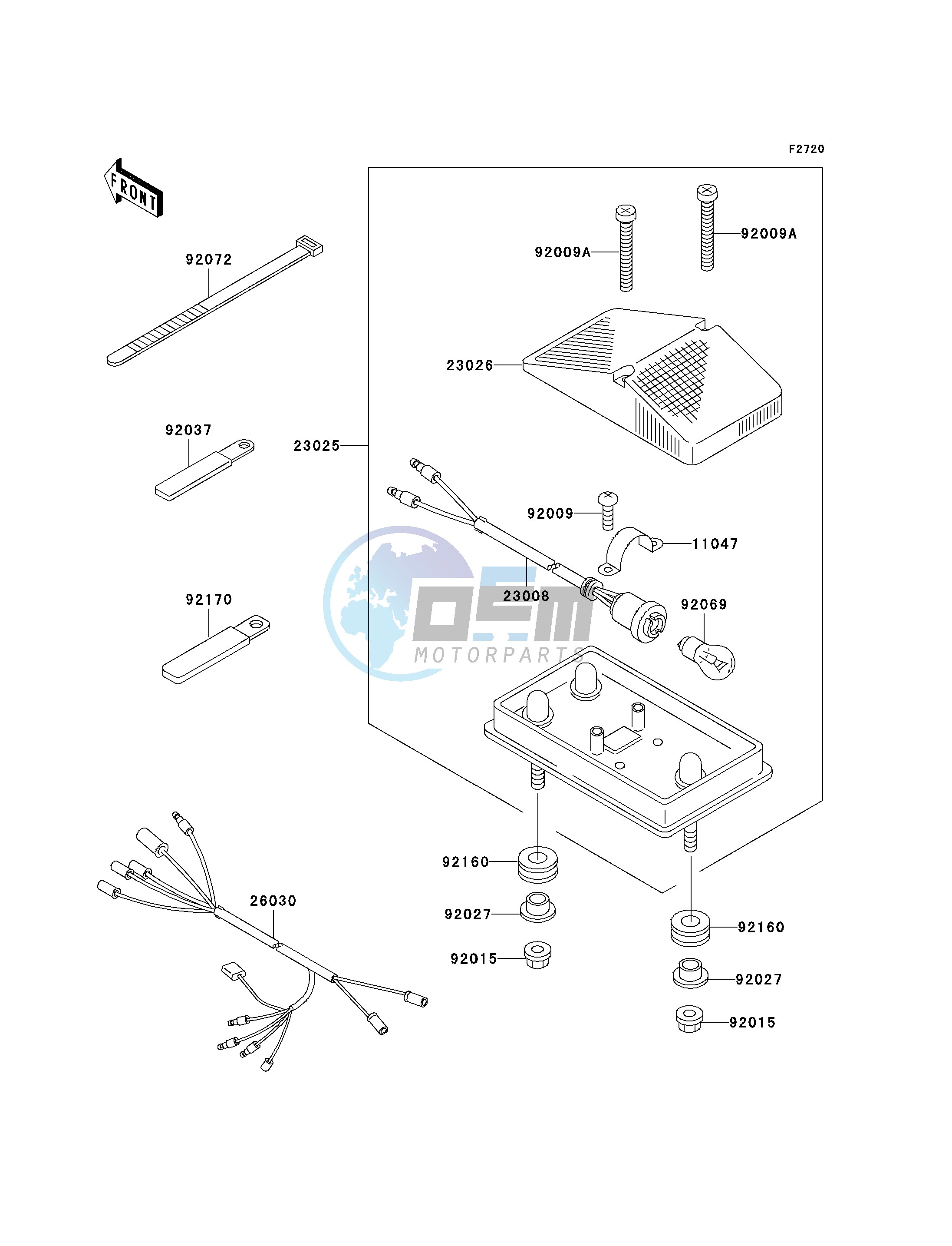 TAILLIGHT-- S- -