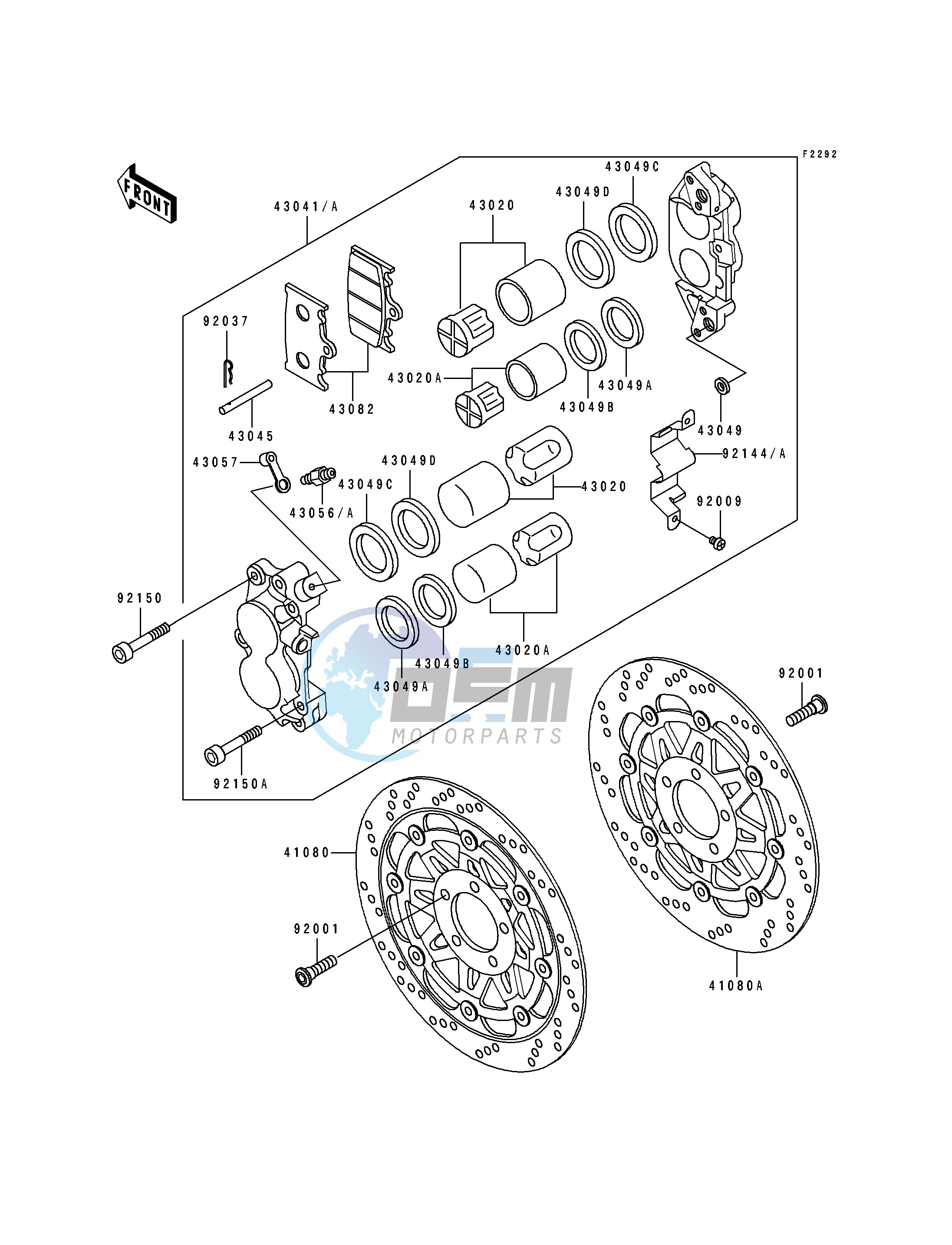 FRONT CALIPER