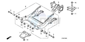 TRX420FPM9 U / 4WD drawing SWINGARM