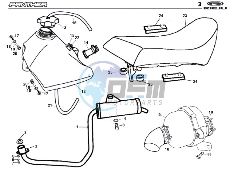 HOSE CONNEXIONS TANKS