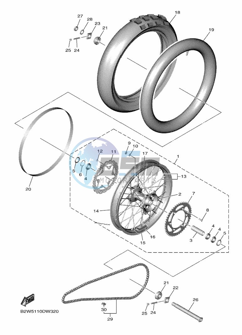 REAR WHEEL