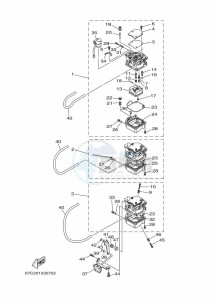 F40BEDL drawing CARBURETOR