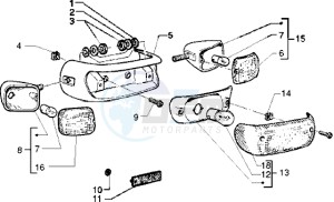 Free pptt 50 drawing Rear tail lamp