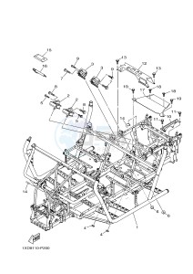 YXM700E YXM700PF VIKING (1XPS) drawing FRAME