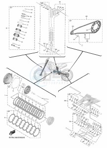 YZ250F (B7BS) drawing MAINTENANCE PARTS KIT