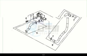 JOYRIDE 300 (LJ30W1-EU) (M2) drawing A.I.S.V UNIT A.I.S.V