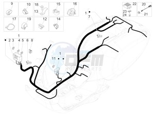 SPRINT 50 4T 4V NOABS E2 (NAFTA) drawing Main cable harness