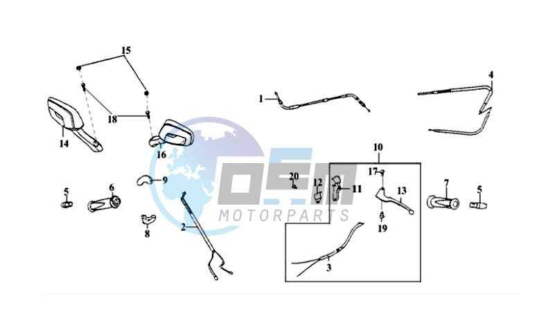 CABLES / BRAKE LEVER