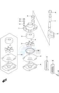 DF 30A drawing Water Pump