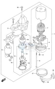 DF 300B drawing Starting Motor