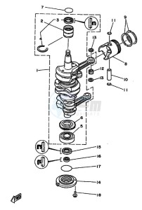 50GEO drawing CRANKSHAFT--PISTON