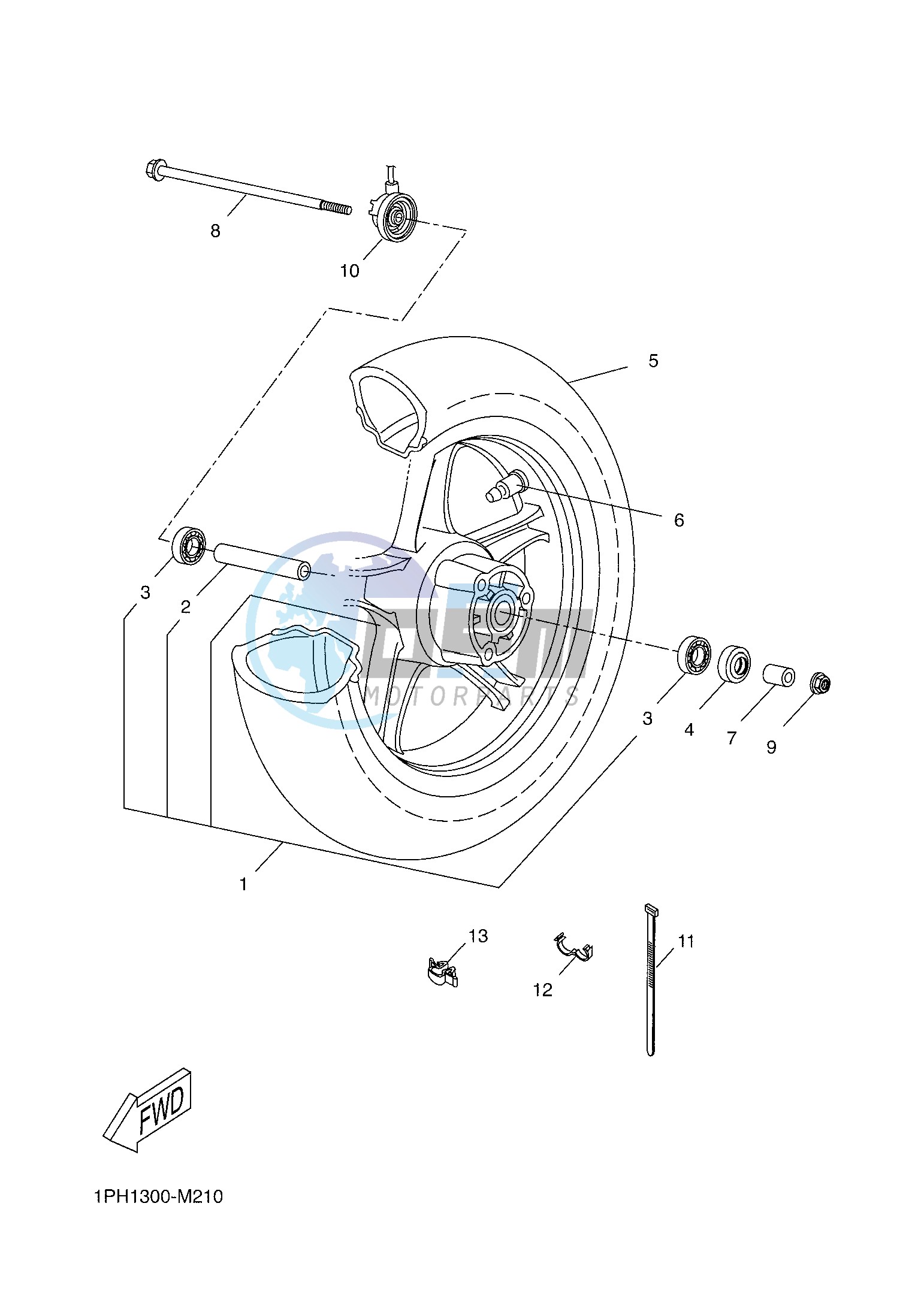 FRONT WHEEL