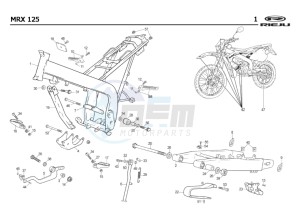 MRX-125-4T-BLUE drawing CHASSIS