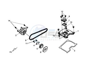 QUAD RAIDER 600 LE CHASSIS LONG drawing CYLINDER HEAD COVER / SIDE COVER