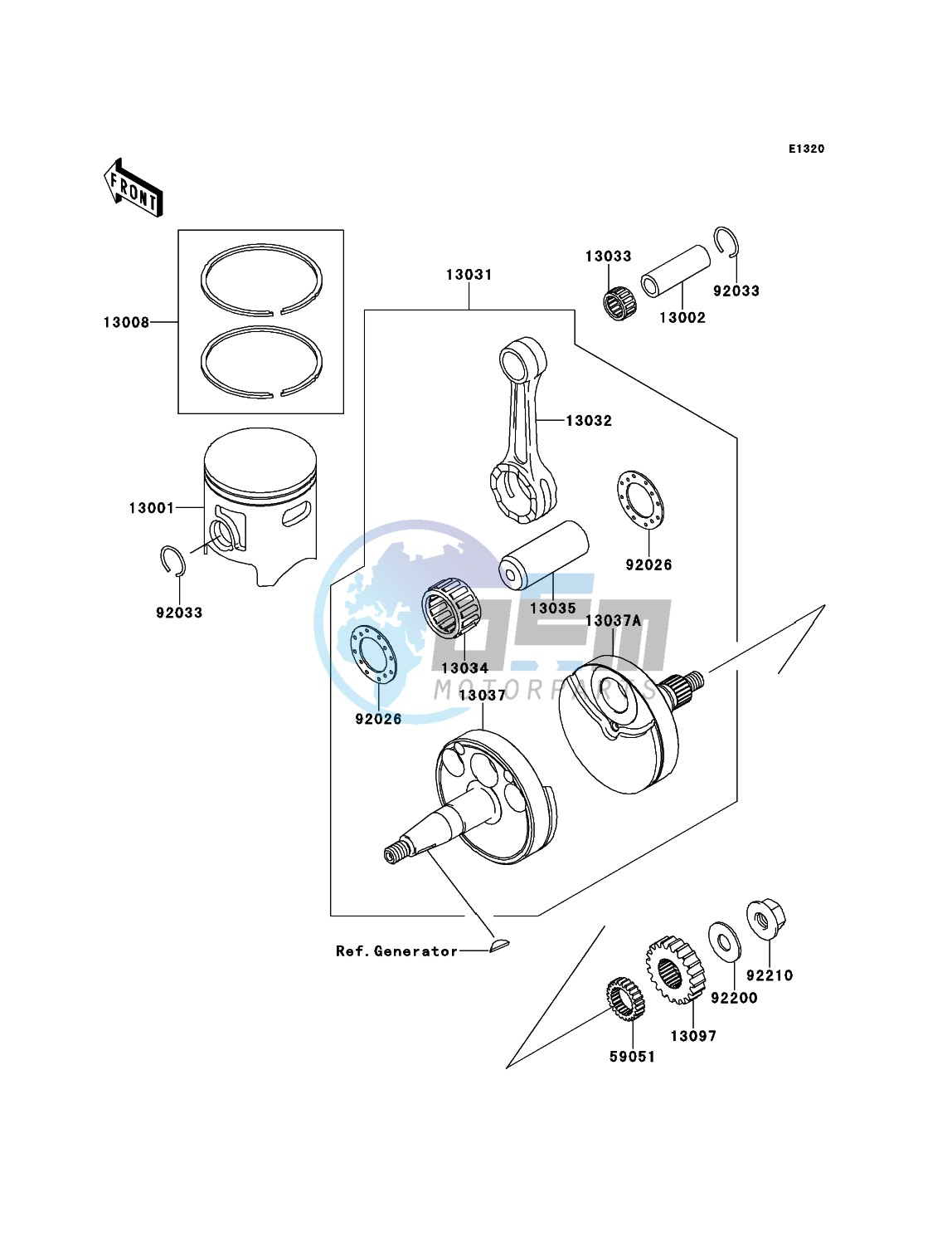 Crankshaft/Piston(s)