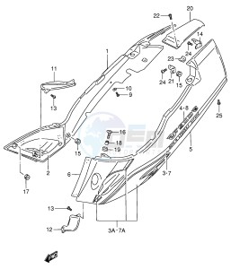 RF900R (E2) drawing FRAME COVER (MODEL R S)