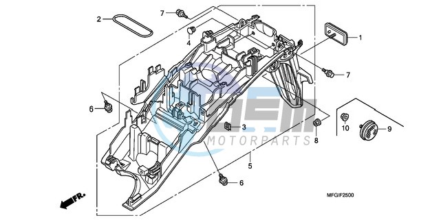 REAR FENDER