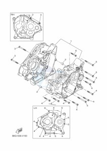 MT-125 MTN125-A (B6G1) drawing CRANKCASE