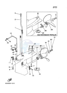 150A drawing PROPELLER-HOUSING-AND-TRANSMISSION-2