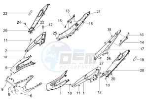 Runner 200 VXR 4t Race e3 (UK) UK drawing Side cover - Spoiler