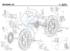 RS2-125-NACKED-PRO-GREY drawing WHEEL - BRAKES