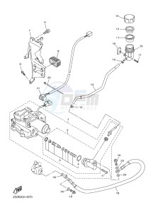 FJR1300AE FJR1300-AS ENGLAND drawing CLUTCH ACTUATOR