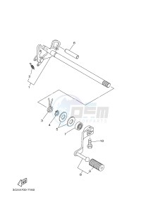 AG200FE (53CD 53CE) drawing SHIFT SHAFT