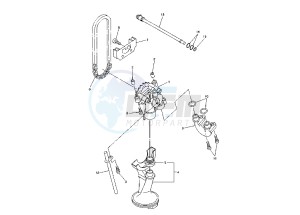 YZF R46 600 drawing OIL PUMP