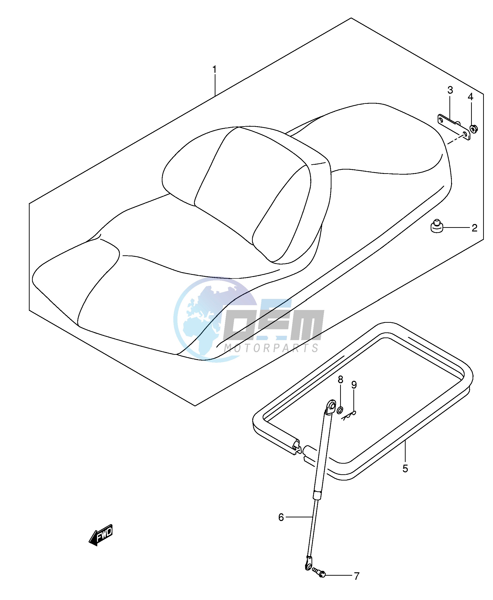 SEAT (MODEL K4 K5 K6)