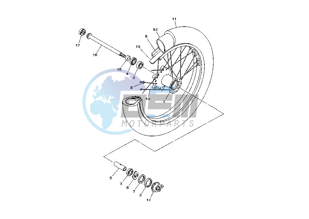 FRONT WHEEL