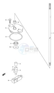 DF 250 drawing Clutch Rod