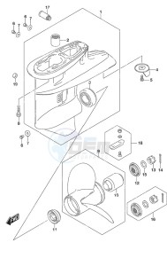 DF 40A drawing Gear Case