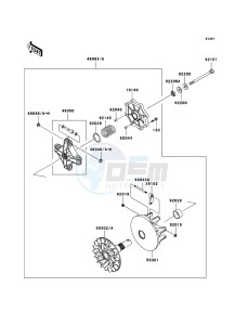 KFX700 KSV700-A2 EU drawing Drive Converter